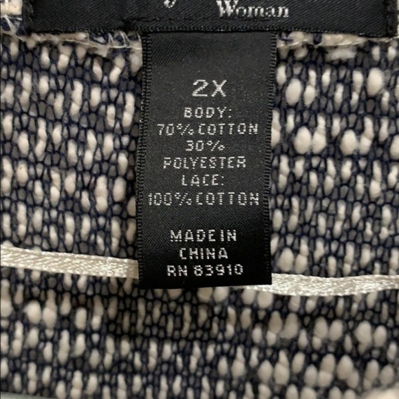 Style & Co Lace Knit Sweater - Picture 4 of 4